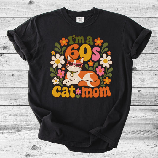 60s Cat Mom T-Shirt