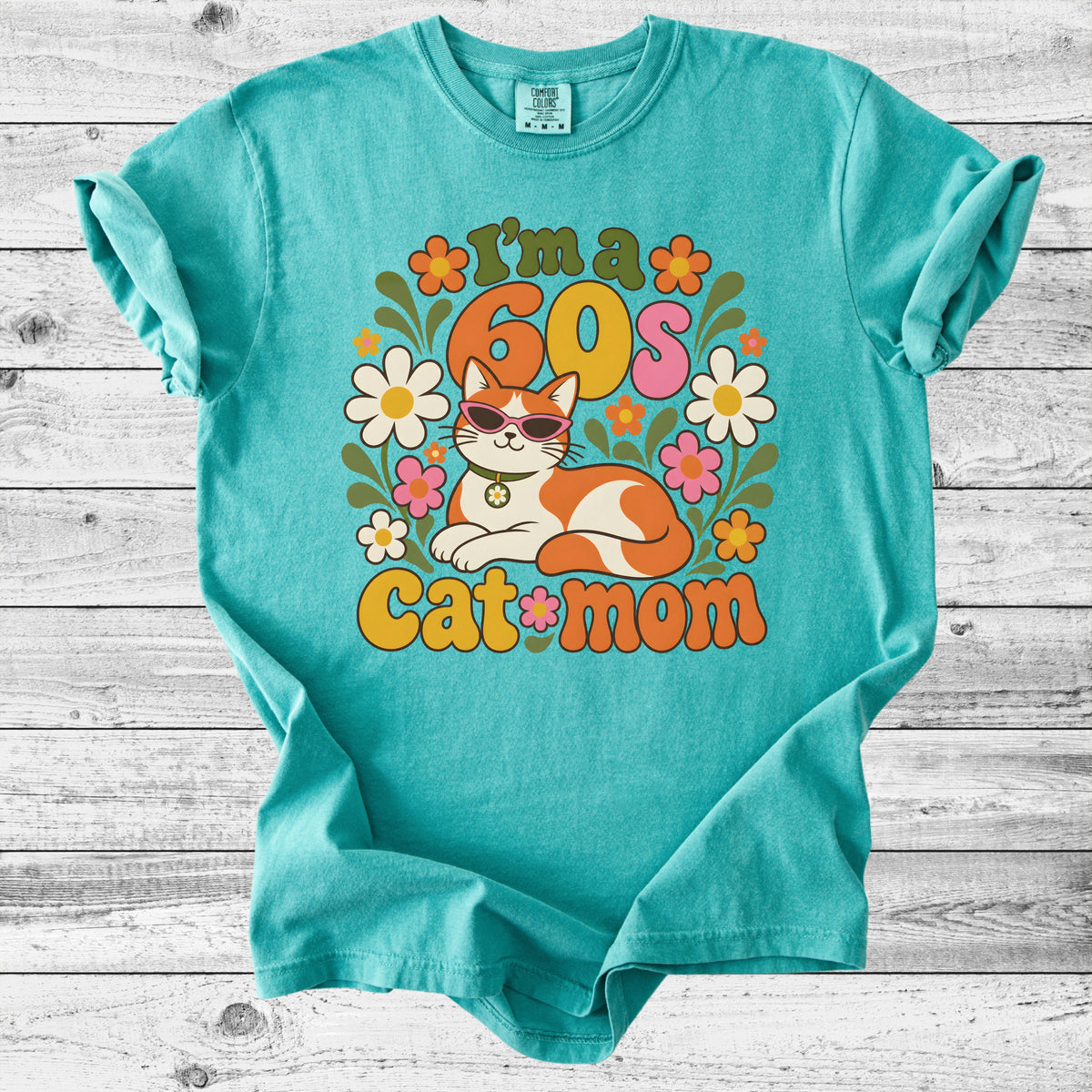 60s Cat Mom T-Shirt