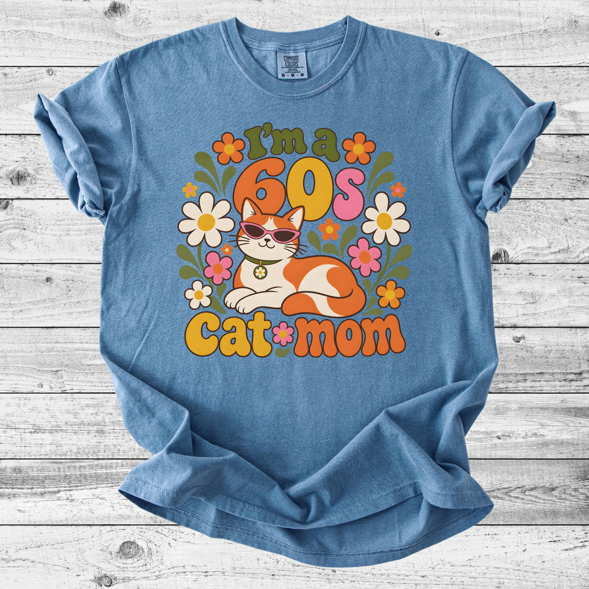 60s Cat Mom T-Shirt