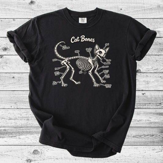 Cat Skeleton T-Shirt