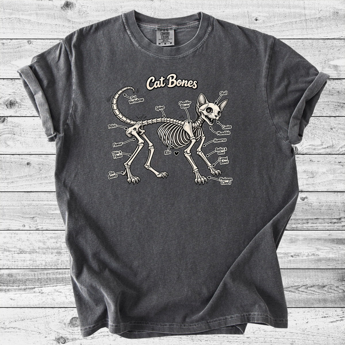 Cat Skeleton T-Shirt