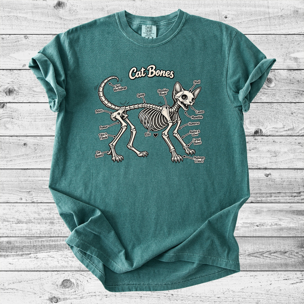 Cat Skeleton T-Shirt