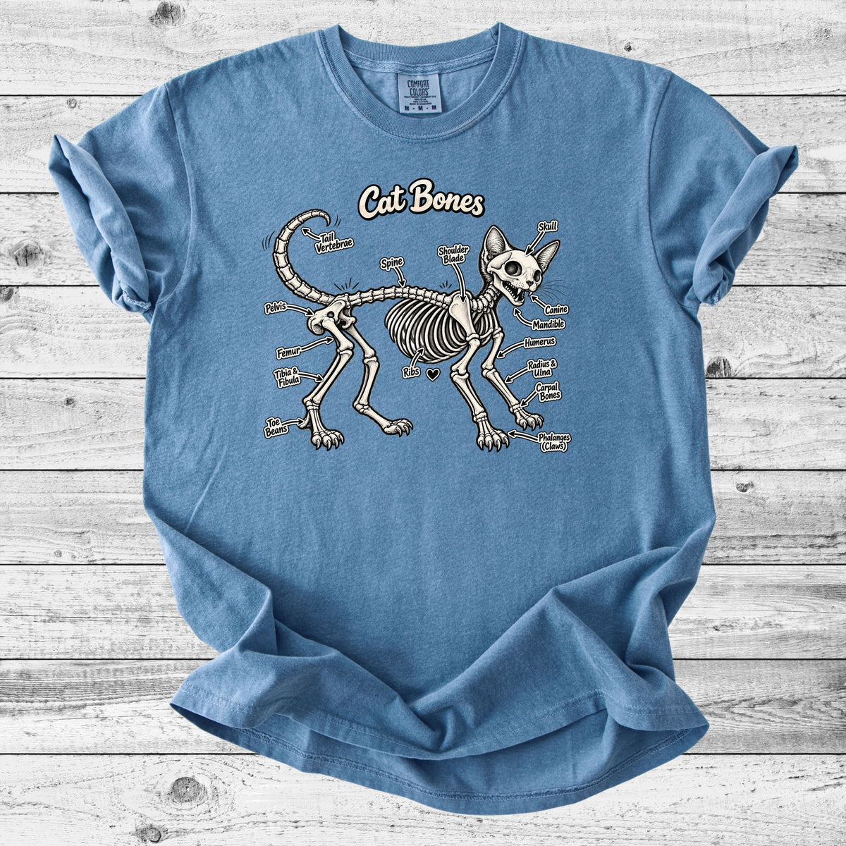 Cat Skeleton T-Shirt