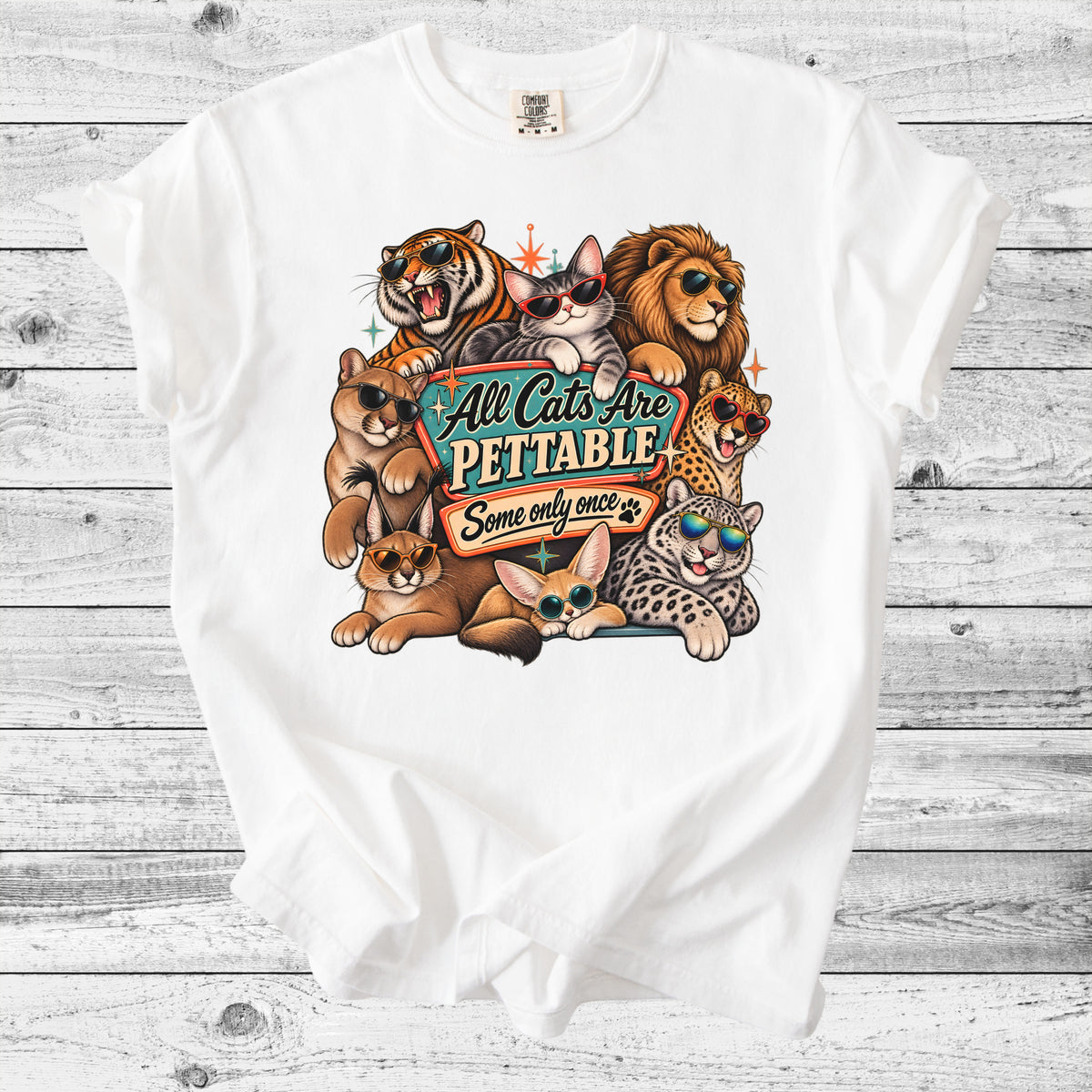 Pettable Cats T-Shirt