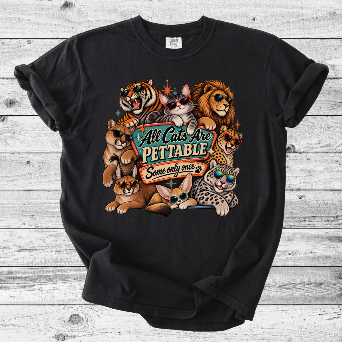 Pettable Cats T-Shirt
