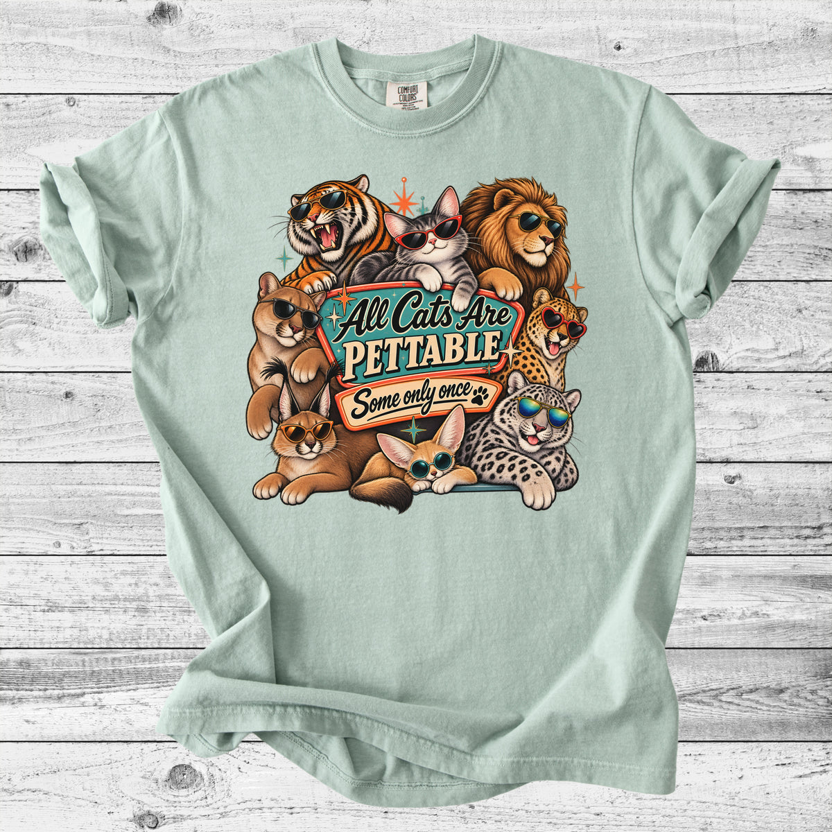 Pettable Cats T-Shirt