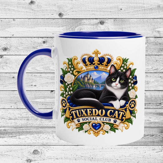 Tuxedo Cat Mug | Cute Tuxedo Cat Mom Gift